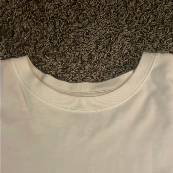 Katin White Long Sleeve Tee with Floral Accents - Picture 6 of 7